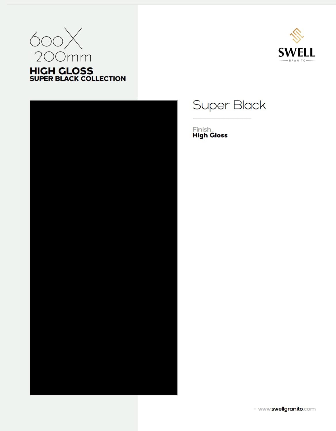 HIGH GLOSSY - SUPER BLACK
